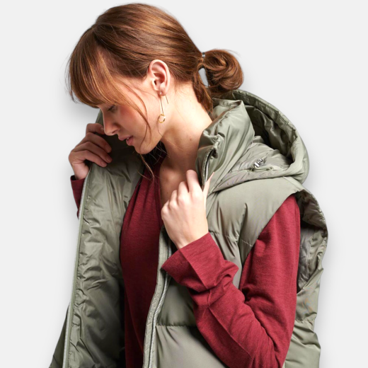SUPERDRY ŽENSKI PRSLUK ZELENA 28301