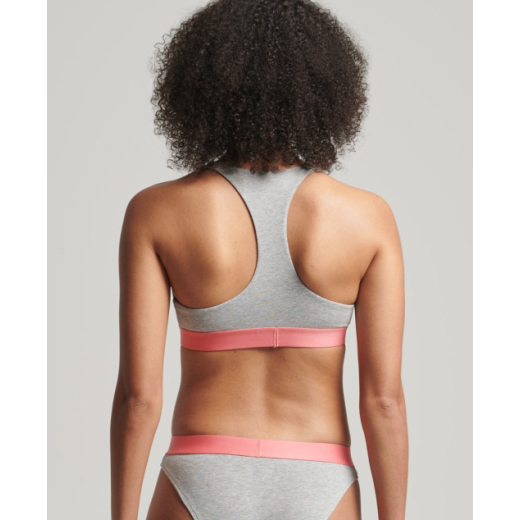 SUPERDRY ŽENSKI TOP SIVA/CRVENA 23764