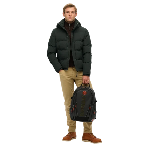 SUPERDRY UNISEX RUKSAK CRNA