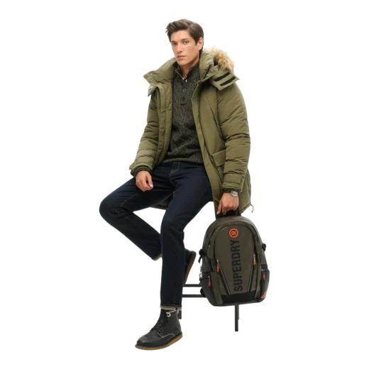 SUPERDRY UNISEX RUKSAK MASLINASTA 52816