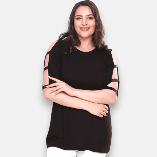 Z PLUS ŽENSKA BLUZA CRNA