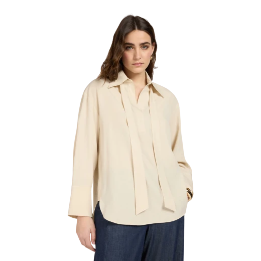 ELENA MIRO ŽENSKA BLUZA BEŽ
