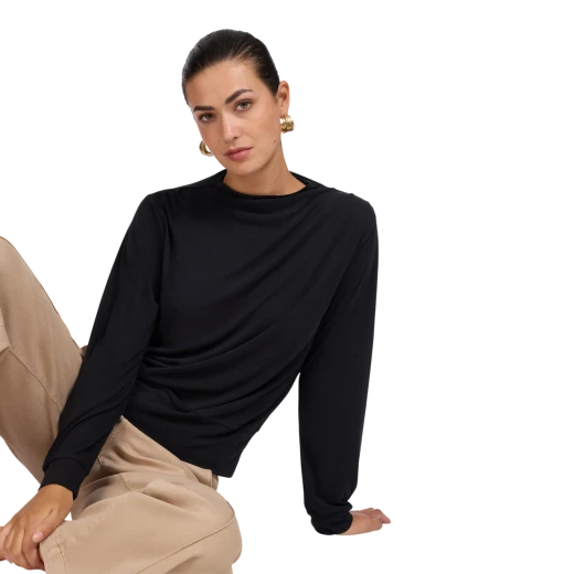 ELENA MIRO ŽENSKA BLUZA CRNA 51635