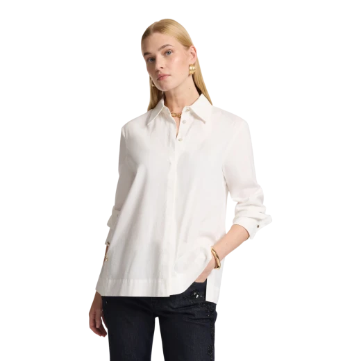 ELENA MIRO ŽENSKA BLUZA BIJELA