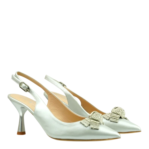 MUSELLA ŽENSKA CIPELA SREBRENA 26633