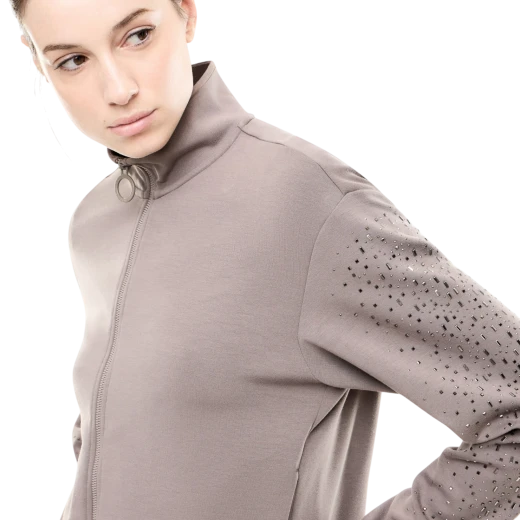 ARMANI ŽENSKA DUKSERICA SMEĐA 52479