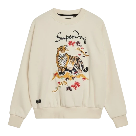 SUPERDRY ŽENSKA DUKSERICA BEŽ