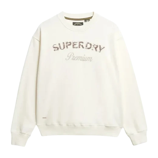 SUPERDRY ŽENSKA DUKSERICA BIJELA