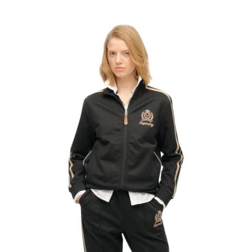 SUPERDRY ŽENSKA DUKSERICA CRNA