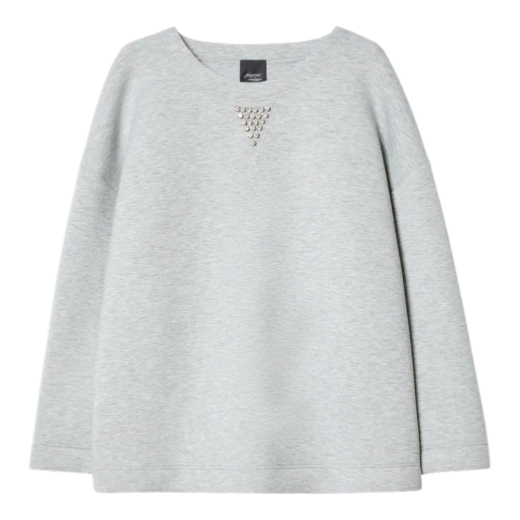 MARINA RINALDI ŽENSKA DUKSERICA SIVA