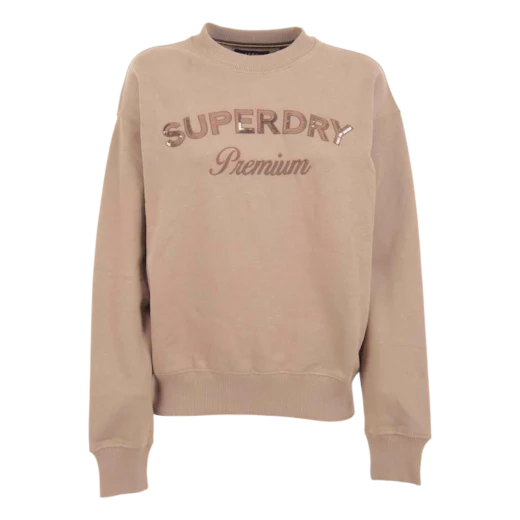 SUPERDRY ŽENSKA DUKSERICA SMEĐA