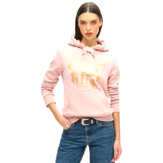 SUPERDRY ŽENSKA DUKSERICA ROZA 31543