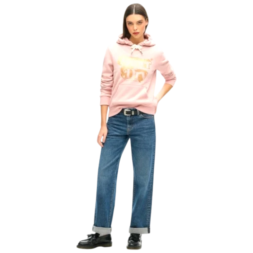 SUPERDRY ŽENSKA DUKSERICA ROZA 31543