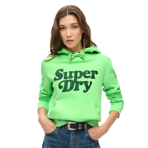 SUPERDRY ŽENSKA DUKSERICA ZELENA