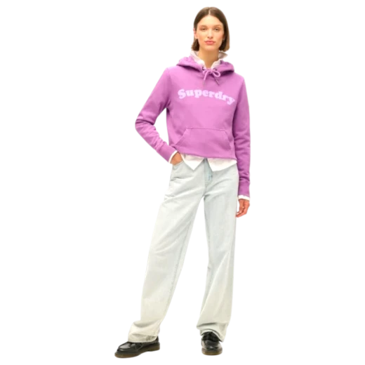 SUPERDRY ŽENSKA DUKSERICA LJUBIČASTA 35482
