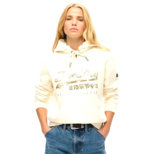 SUPERDRY ŽENSKA DUKSERICA BEŽ 35486