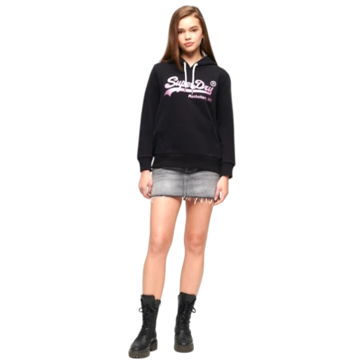 SUPERDRY ŽENSKA DUKSERICA CRNA 37232