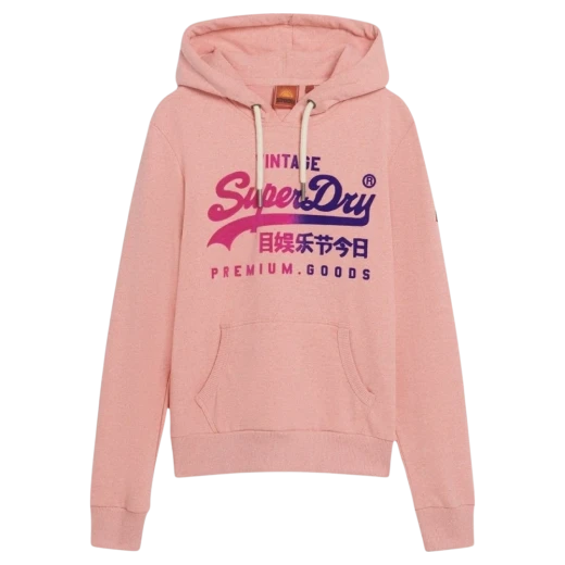 SUPERDRY ŽENSKA DUKSERICA ROZA