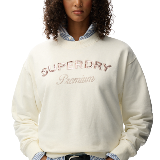 SUPERDRY ŽENSKA DUKSERICA BIJELA 43193