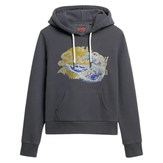 SUPERDRY ŽENSKA DUKSERICA MASLINASTA