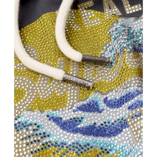 SUPERDRY ŽENSKA DUKSERICA MASLINASTA 45320