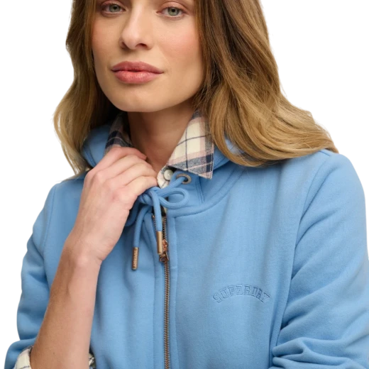 SUPERDRY ŽENSKA DUKSERICA PLAVA 47825