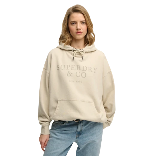 SUPERDRY ŽENSKA DUKSERICA BEŽ