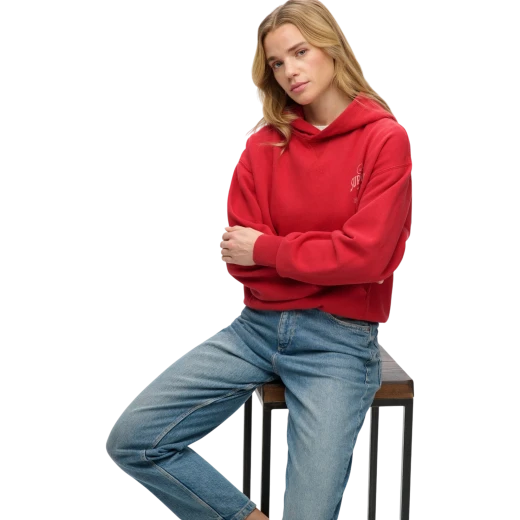 SUPERDRY ŽENSKA DUKSERICA CRVENA 50287