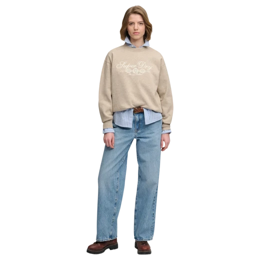 SUPERDRY ŽENSKA DUKSERICA BEŽ 52738