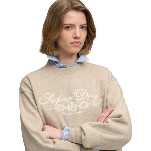 SUPERDRY ŽENSKA DUKSERICA BEŽ 52738