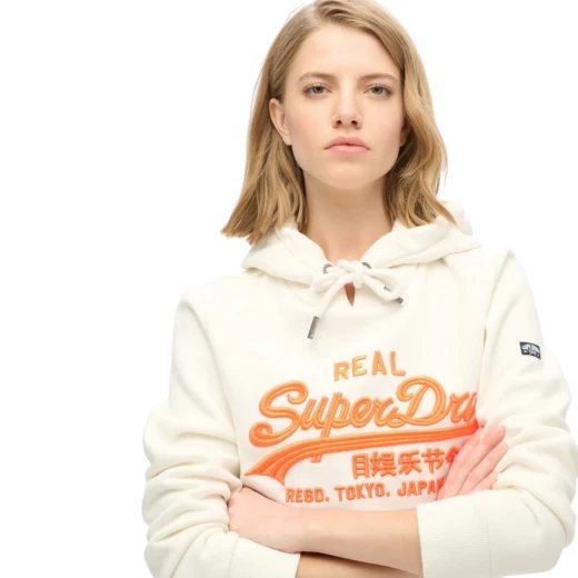 SUPERDRY ŽENSKA DUKSERICA BIJELA 52787