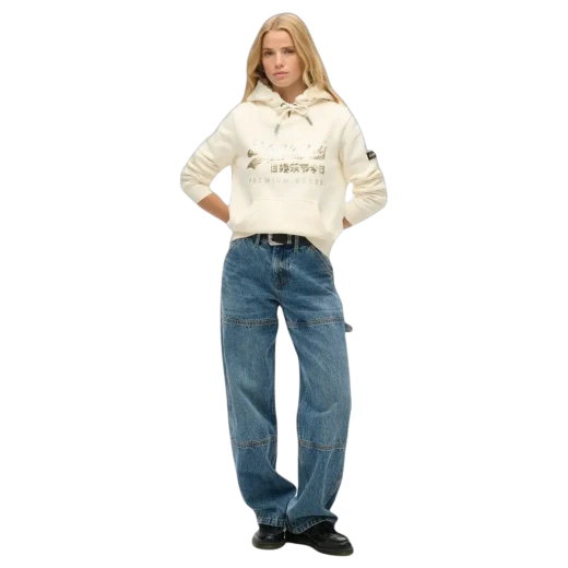 SUPERDRY ŽENSKA DUKSERICA BEŽ 52802