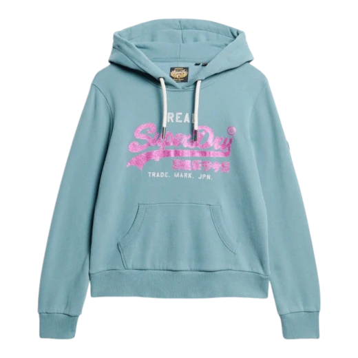 SUPERDRY ŽENSKA DUKSERICA PLAVA 52865