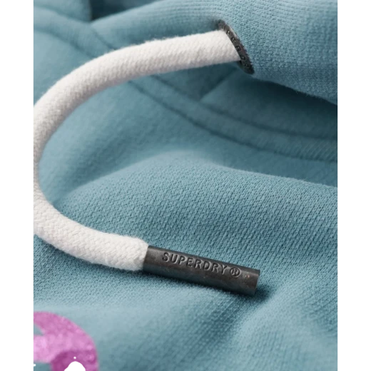 SUPERDRY ŽENSKA DUKSERICA PLAVA 52865