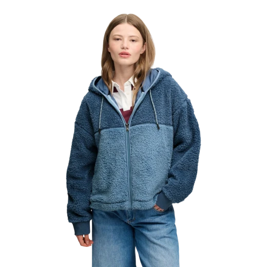 SUPERDRY ŽENSKA DUKSERICA PLAVA