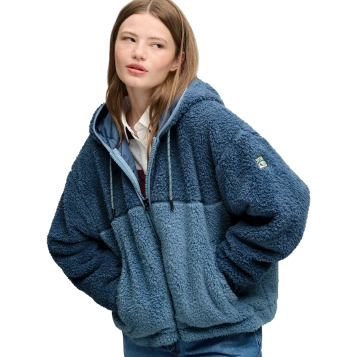 SUPERDRY ŽENSKA DUKSERICA PLAVA 53142
