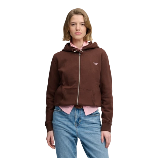 SUPERDRY ŽENSKA DUKSERICA SMEĐA