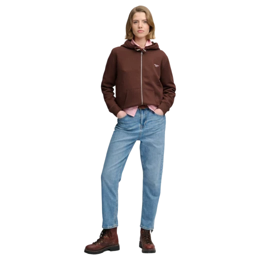 SUPERDRY ŽENSKA DUKSERICA SMEĐA 53149