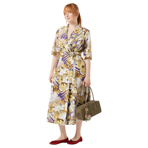 MARINA RINALDI ŽENSKA HALJINA + 1 DIO LJUBIČASTA 48233