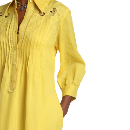 Luisa Spagnoli ŽENSKA HALJINA ŽUTA 50044