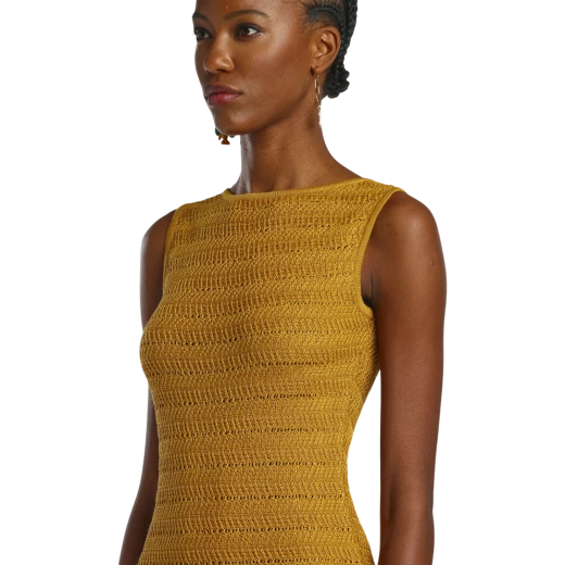 Luisa Spagnoli ŽENSKA HALJINA ŽUTA 50067