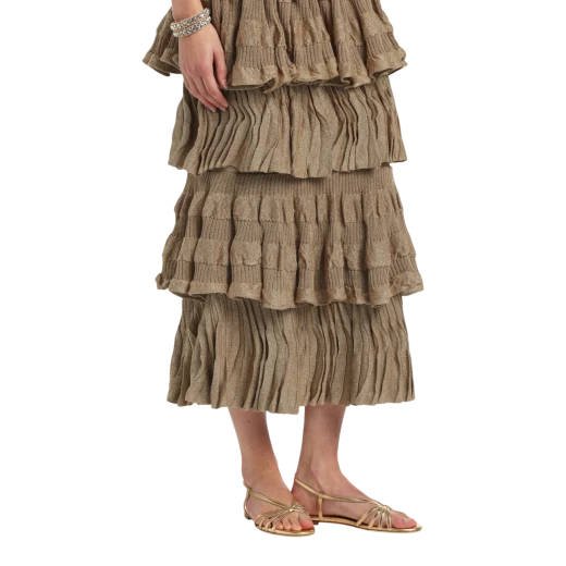 Luisa Spagnoli ŽENSKA HALJINA ZLATNA 50080