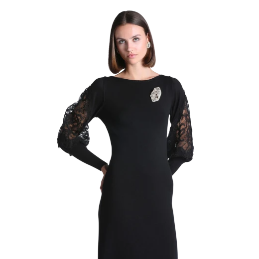 Luisa Spagnoli ŽENSKA HALJINA CRNA 54129