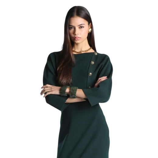 Luisa Spagnoli ŽENSKA HALJINA ZELENA 54172