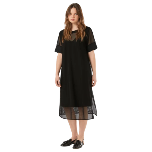 MARINA RINALDI ŽENSKA HALJINA CRNA 47044