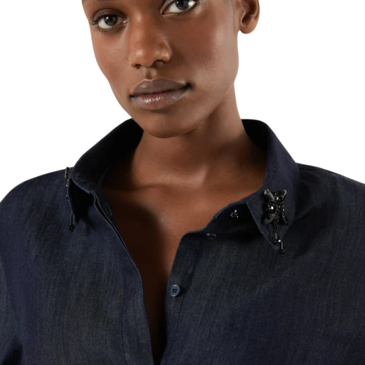 MARINA RINALDI ŽENSKA HALJINA PLAVA 47317