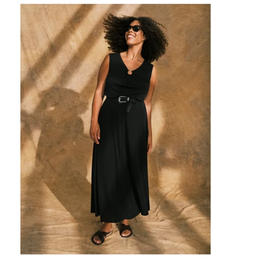 MARINA RINALDI ŽENSKA HALJINA CRNA 48110