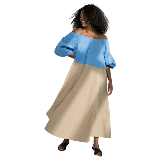 MARINA RINALDI ŽENSKA HALJINA PLAVA 50340