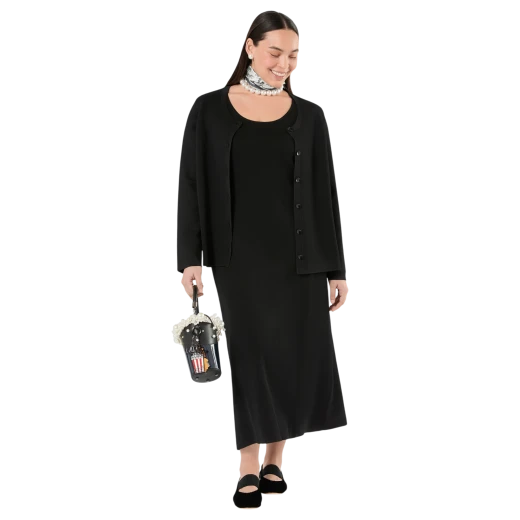 MARINA RINALDI ŽENSKA HALJINA CRNA 52266
