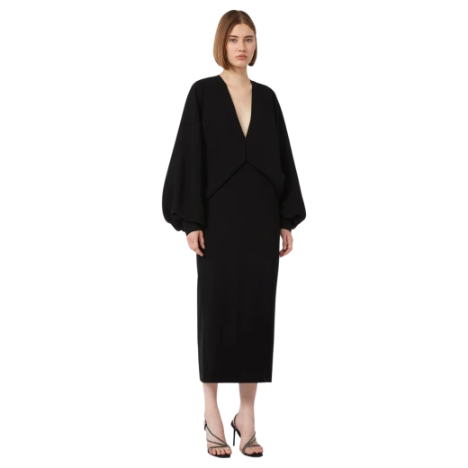 MAX MARA STUDIO ŽENSKA HALJINA CRNA 48204